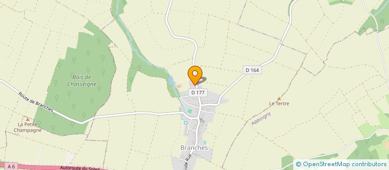 localisation de l'entreprise MONSIEUR FLORIAN GAGNE  BRANCHES