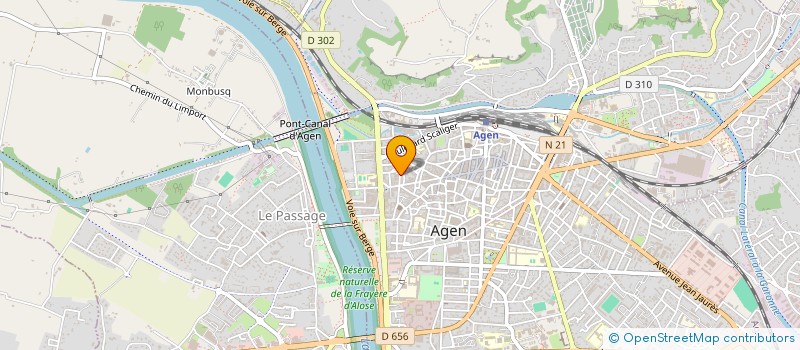 localisation de l'entreprise MONSIEUR FLORIAN GALVAN à AGEN
