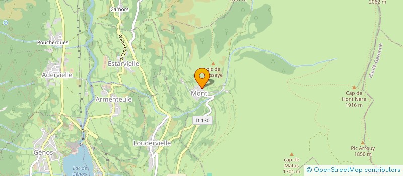 localisation de l'entreprise MONSIEUR FLORIAN GARBAY  MONT