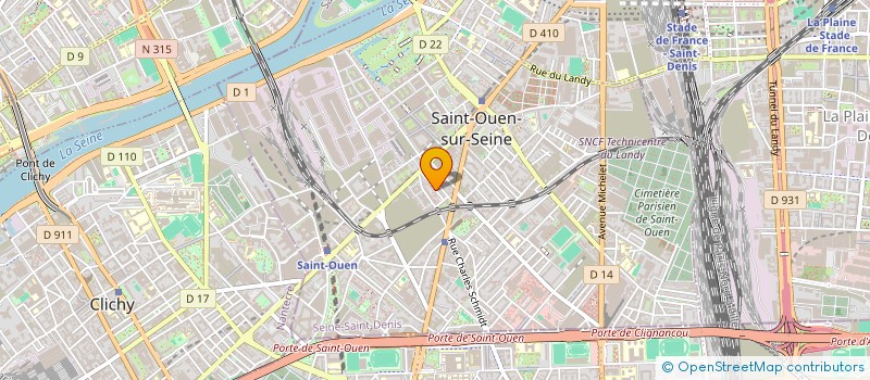 localisation de l'entreprise MONSIEUR FLORIAN GARCIA  SAINT-OUEN-SUR-SEINE
