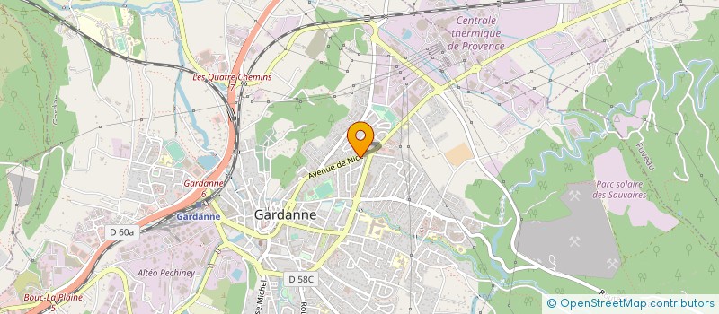 localisation de l'entreprise MONSIEUR FLORIAN GARCIA à GARDANNE