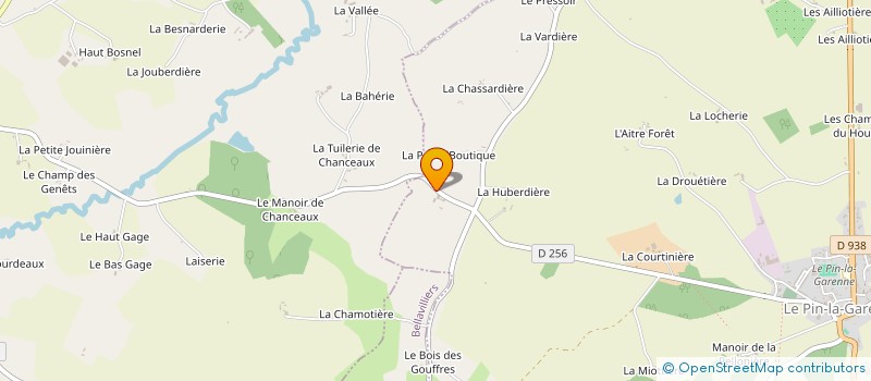 localisation de l'entreprise MONSIEUR FLORIAN GARDETTE à LE PIN-LA-GARENNE