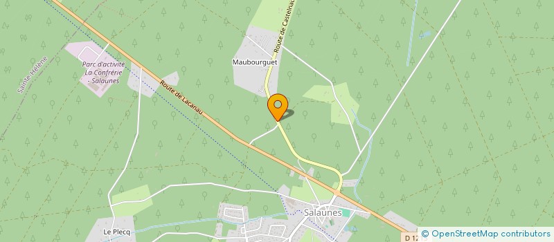 localisation de l'entreprise MONSIEUR FLORIAN GARRIGOU  SALAUNES