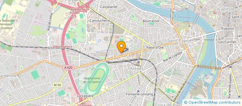 localisation de l'entreprise MONSIEUR FLORIAN GASPIN à TOULOUSE