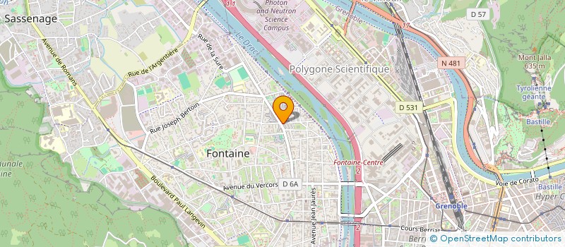 localisation de l'entreprise MONSIEUR FLORIAN GAUBERT  FONTAINE