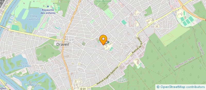 localisation de l'entreprise MONSIEUR FLORIAN GAUDICHE à DRAVEIL