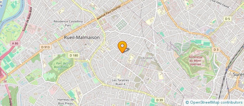 localisation de l'entreprise MONSIEUR FLORIAN GAUDRY à RUEIL-MALMAISON