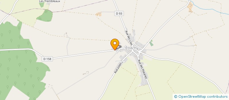 localisation de l'entreprise MONSIEUR FLORIAN GAUMAIN  ETRECHY