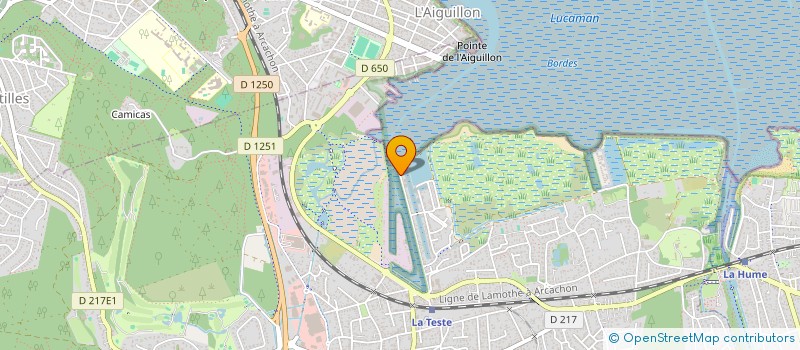 localisation de l'entreprise MONSIEUR FLORIAN GAUSSEM à LA TESTE-DE-BUCH