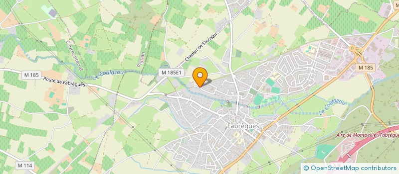 localisation de l'entreprise MONSIEUR FLORIAN GAUVAIN  FABREGUES