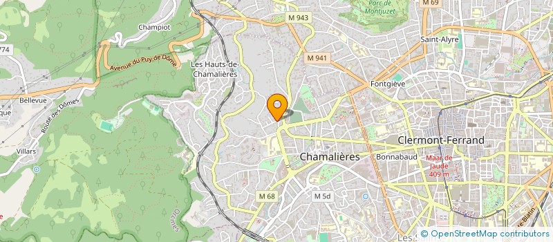 localisation de l'entreprise MONSIEUR FLORIAN GAXATTE  CHAMALIERES