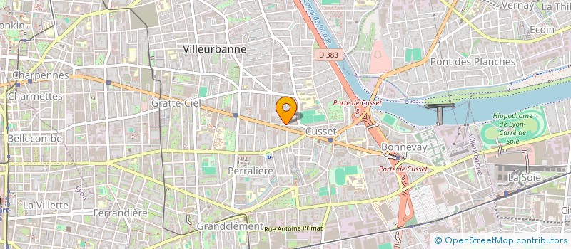 localisation de l'entreprise MONSIEUR FLORIAN GENIN  VILLEURBANNE