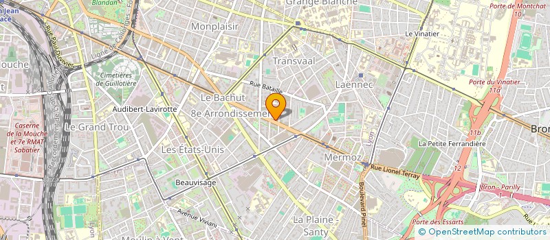 localisation de l'entreprise MONSIEUR FLORIAN GEORGE  LYON