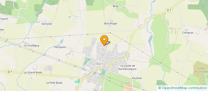 localisation de l'entreprise MONSIEUR FLORIAN GERINTE  BERRIC