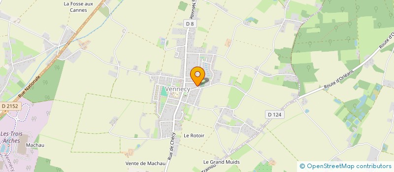 localisation de l'entreprise MONSIEUR FLORIAN GESSAT  VENNECY