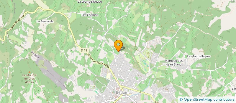 localisation de l'entreprise MONSIEUR FLORIAN GIARDINI à BEDOIN