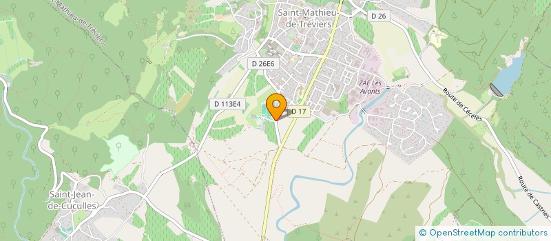 localisation de l'entreprise MONSIEUR FLORIAN GIAVELLY  SAINT-MATHIEU-DE-TREVIERS