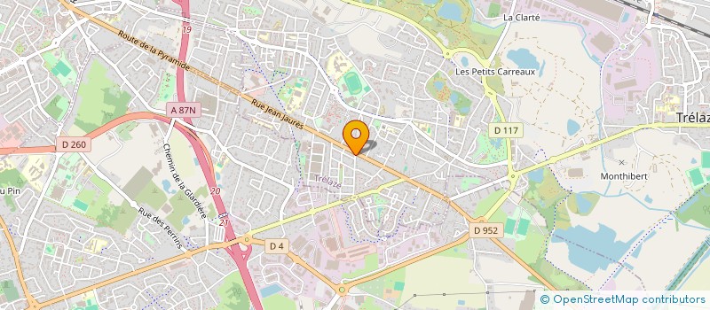 localisation de l'entreprise MONSIEUR FLORIAN GICQUEL  TRELAZE