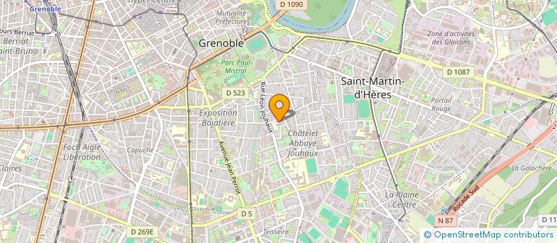 localisation de l'entreprise MONSIEUR FLORIAN GIGAREL  GRENOBLE