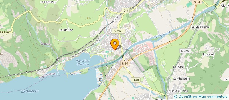 localisation de l'entreprise MONSIEUR FLORIAN GILAVERT  EMBRUN