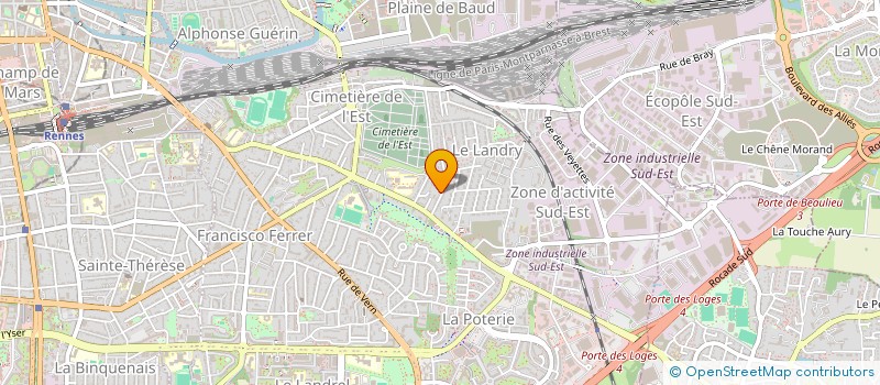 localisation de l'entreprise MONSIEUR FLORIAN GILLARD  RENNES