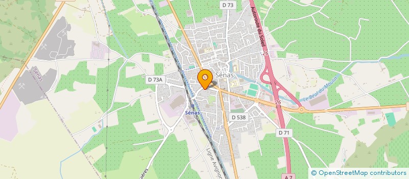 localisation de l'entreprise MONSIEUR FLORIAN GIORDANO  SENAS