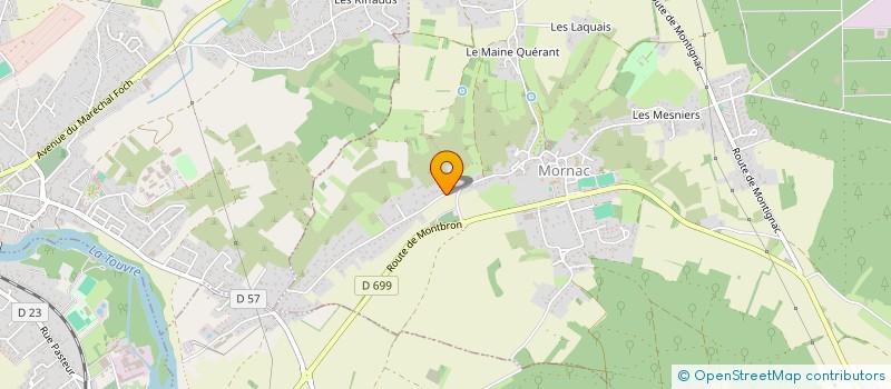 localisation de l'entreprise MONSIEUR FLORIAN GIRAUD à MORNAC