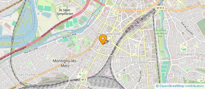 localisation de l'entreprise MONSIEUR FLORIAN GISQUET  METZ