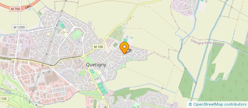 localisation de l'entreprise MONSIEUR FLORIAN GOMES DA JUSTA  QUETIGNY