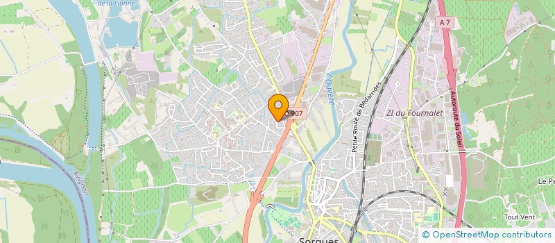 localisation de l'entreprise MONSIEUR FLORIAN GONZALES  SORGUES