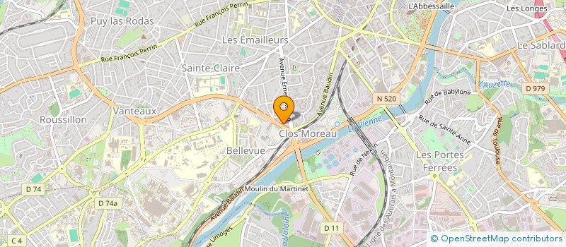 localisation de l'entreprise MONSIEUR FLORIAN GONZALEZ à LIMOGES