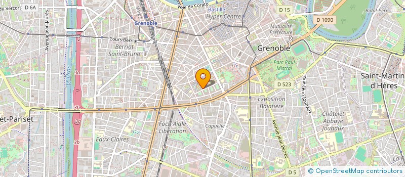 localisation de l'entreprise MONSIEUR FLORIAN GOUSSU  GRENOBLE