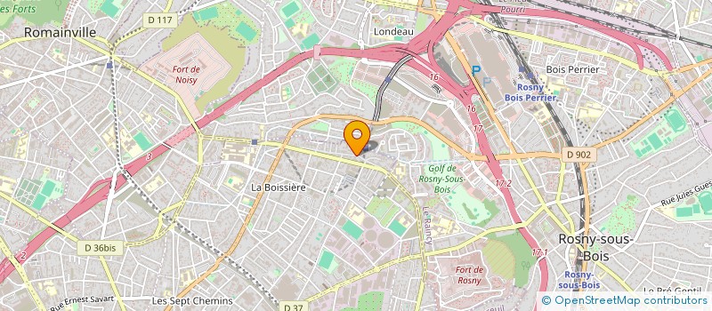 localisation de l'entreprise MONSIEUR FLORIAN GRANGER à MONTREUIL