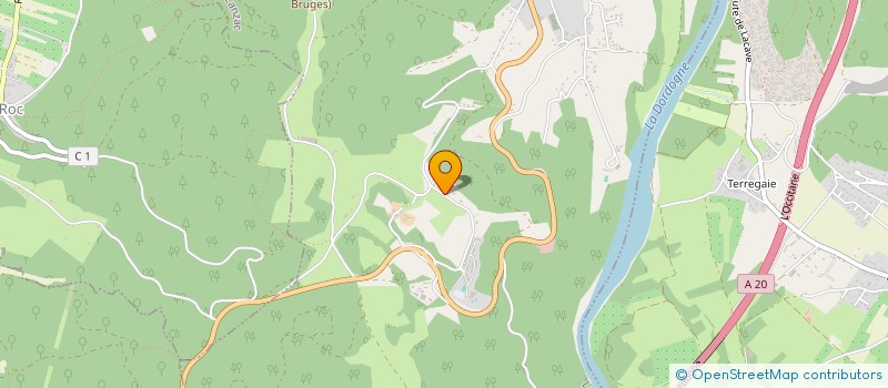 localisation de l'entreprise MONSIEUR FLORIAN GRASSET  LANZAC