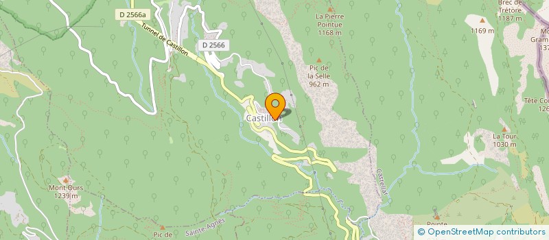 localisation de l'entreprise MONSIEUR FLORIAN GREGOIRE  CASTILLON