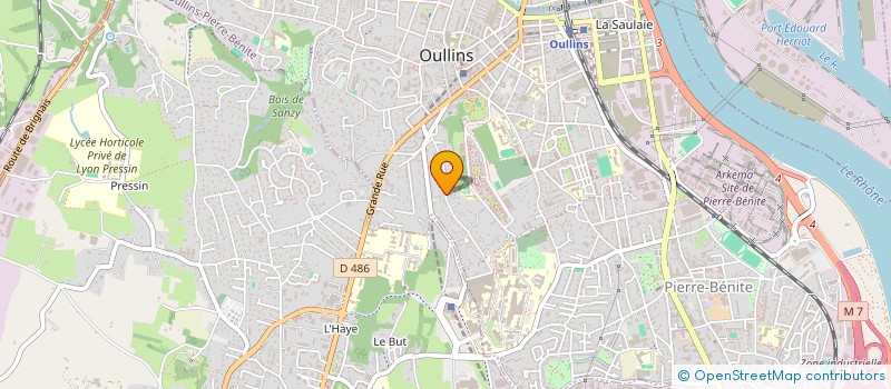 localisation de l'entreprise MONSIEUR FLORIAN GREISS à OULLINS-PIERRE-BENITE