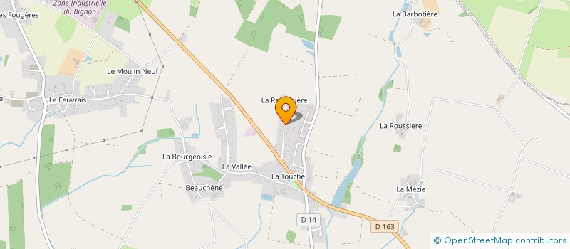 localisation de l'entreprise MONSIEUR FLORIAN GROLLEAU  ERBRAY