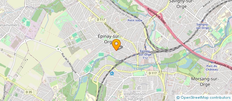 localisation de l'entreprise MONSIEUR FLORIAN GRONDIN à EPINAY-SUR-ORGE