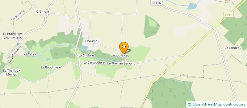 localisation de l'entreprise MONSIEUR FLORIAN GROSJEAN  CHAPELLE-VIVIERS