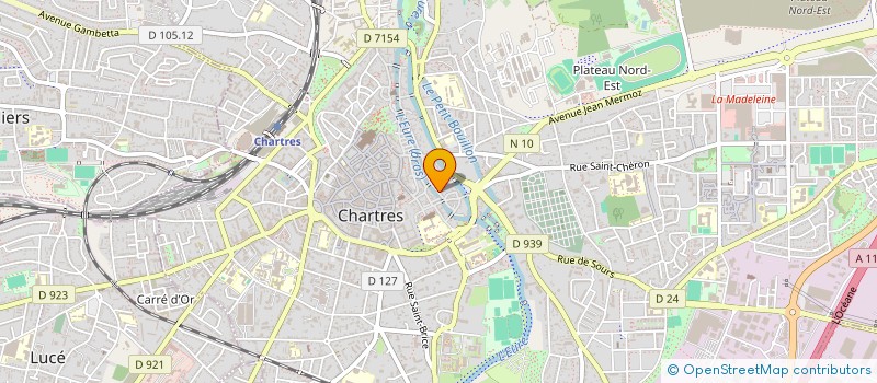 localisation de l'entreprise MONSIEUR FLORIAN GROULEZ à CHARTRES