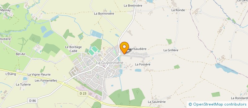 localisation de l'entreprise MONSIEUR FLORIAN GRUAU  MONTAIGU-VENDEE