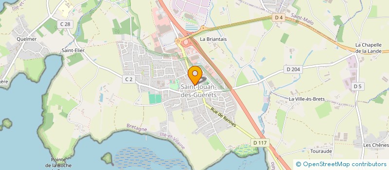 localisation de l'entreprise MONSIEUR FLORIAN GRUET  SAINT-JOUAN-DES-GUERETS