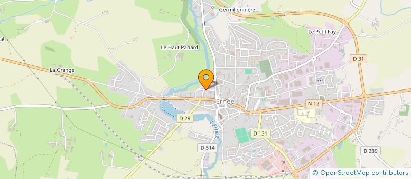 localisation de l'entreprise MONSIEUR FLORIAN GUESDON  ERNEE