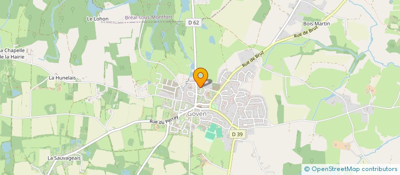 localisation de l'entreprise MONSIEUR FLORIAN GUICHARD  GOVEN