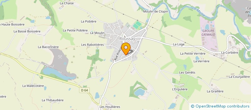 localisation de l'entreprise MONSIEUR FLORIAN GUIET  SEVREMOINE