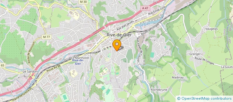 localisation de l'entreprise MONSIEUR FLORIAN GUILLARD à RIVE-DE-GIER