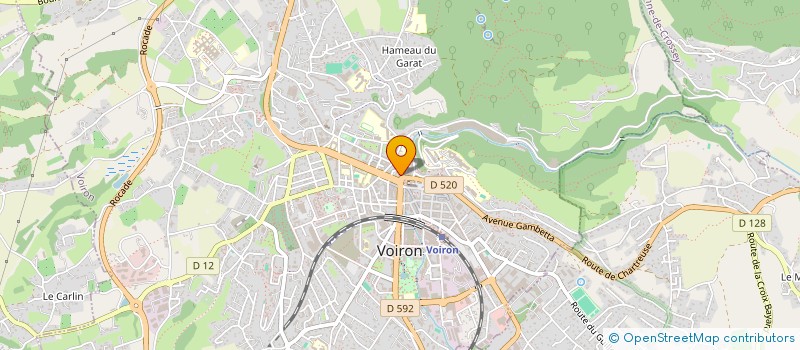 localisation de l'entreprise MONSIEUR FLORIAN GUILLAUME à VOIRON