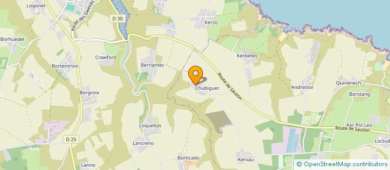 localisation de l'entreprise MONSIEUR FLORIAN GUILLAUME  LE PALAIS