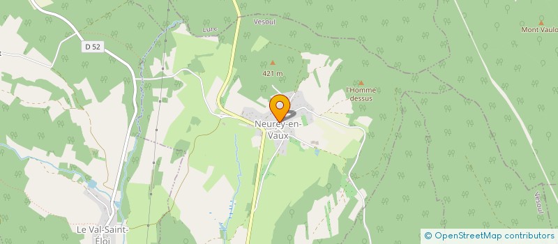 localisation de l'entreprise MONSIEUR FLORIAN GUILLAUMOT  NEUREY-EN-VAUX