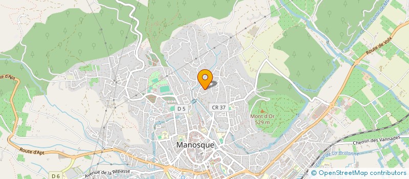 localisation de l'entreprise MONSIEUR FLORIAN GUILLERMIN  FORCALQUIER